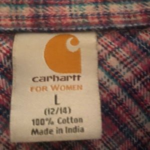 Carhartt flannel shirt
